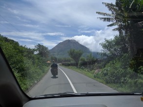 Volcanoes and motorbikes